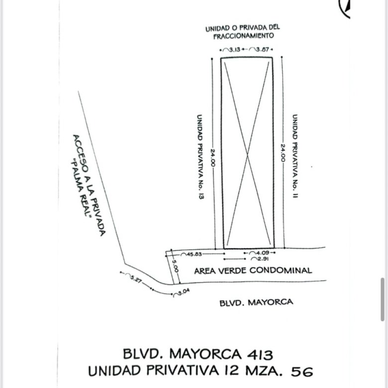 Plano de terreno en venta en Residencial Mayorca León Guanajuato, área residencial privada – oportunidad de inversión.
