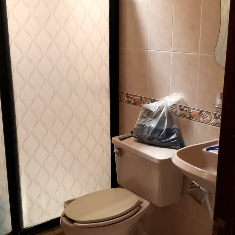 baño compacto con ducha y lavabo en casa con uso comercial en renta en León Guanajuato