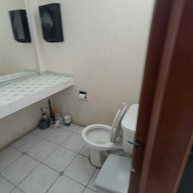 Baño industrial con lavabo y sanitario en bodega en renta 3600 m² en León Guanajuato San Jorge