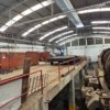 perspectiva superior de tambores para curtir en planta industrial disponible para reactivación en venta o renta, industrial santa crocce, león, guanajuato.
