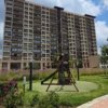 torre de departamentos y área de juegos infantiles en departamento en renta grand valbuena modelo berlín león