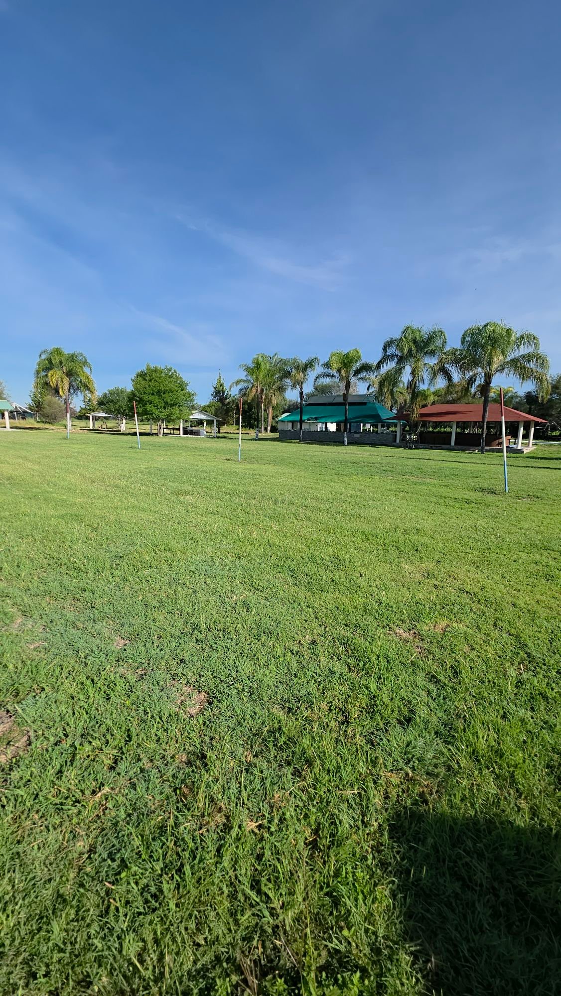 Vista de áreas verdes y amenidades en terrenos campestres en venta en Villas del Vergel Jesús del Monte León Gto