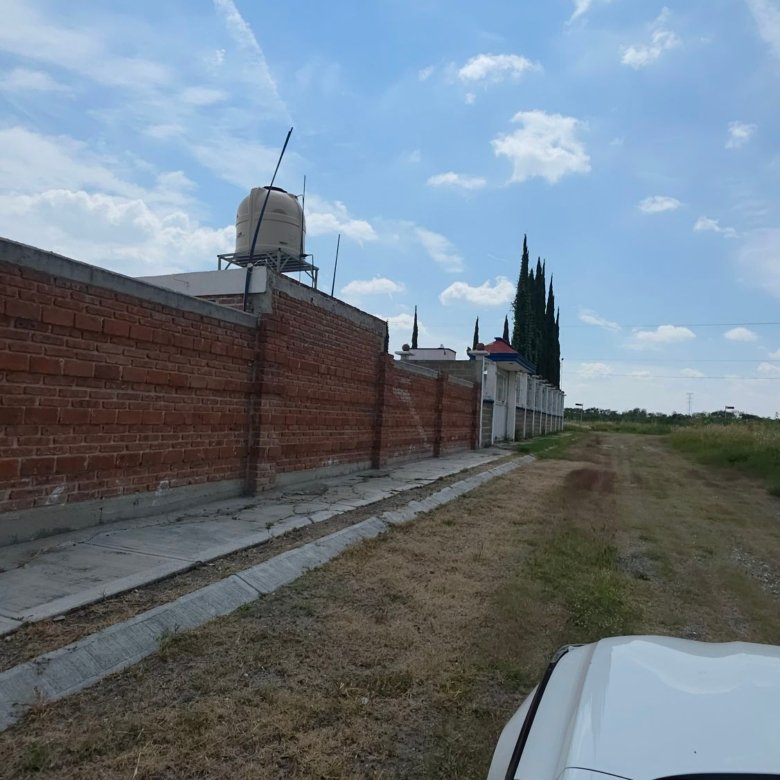 Perímetro y vialidades de terrenos campestres en venta en Villas del Vergel Jesús del Monte León Gto