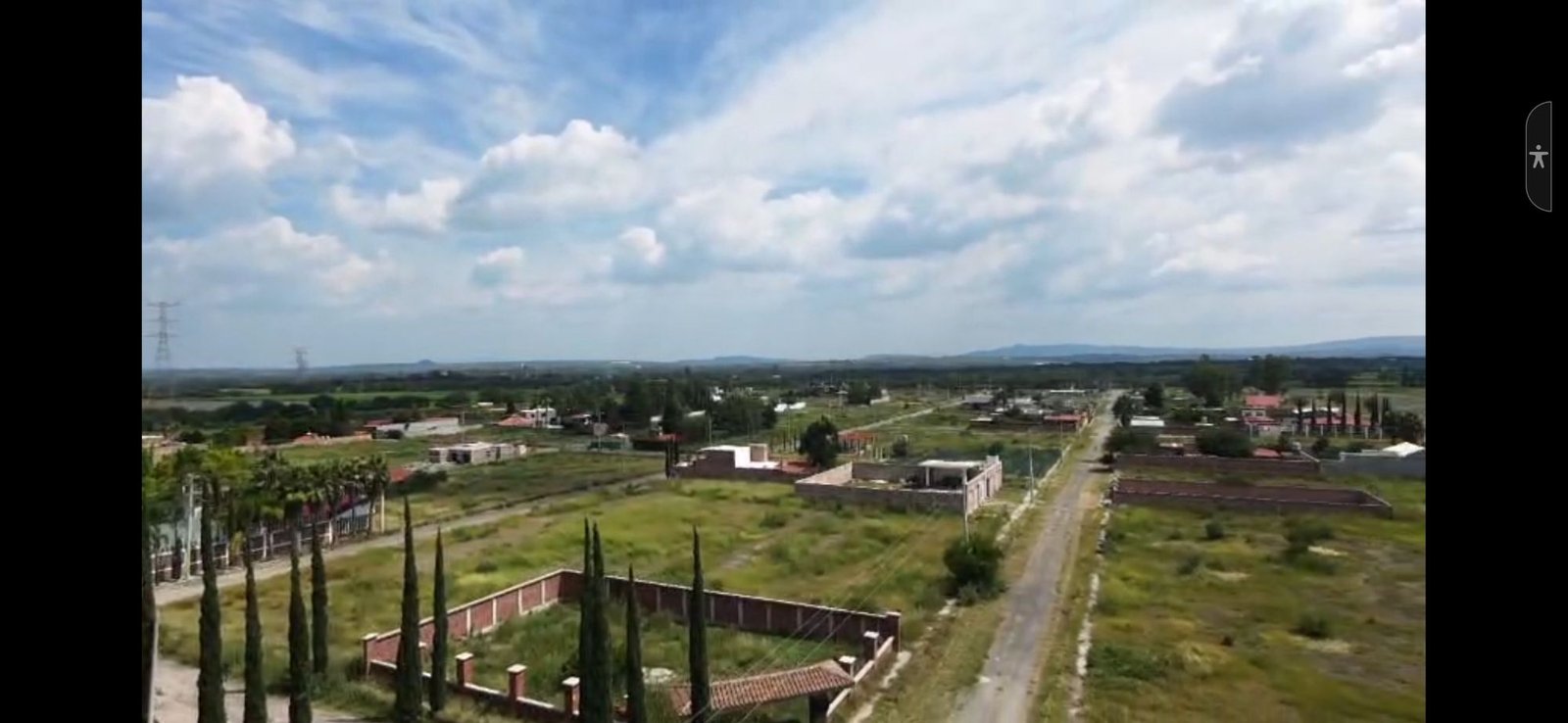Vista panorámica y entorno de terrenos campestres en venta en Villas del Vergel Jesús del Monte León Gto