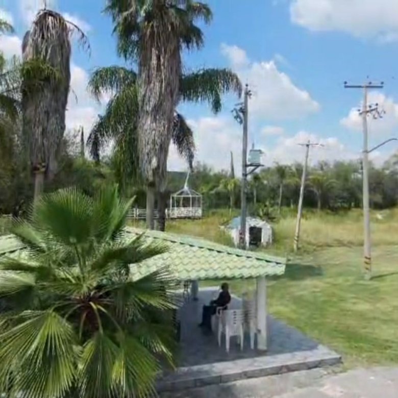 Palapa y áreas comunes de terrenos campestres en venta en Villas del Vergel Jesús del Monte León Gto