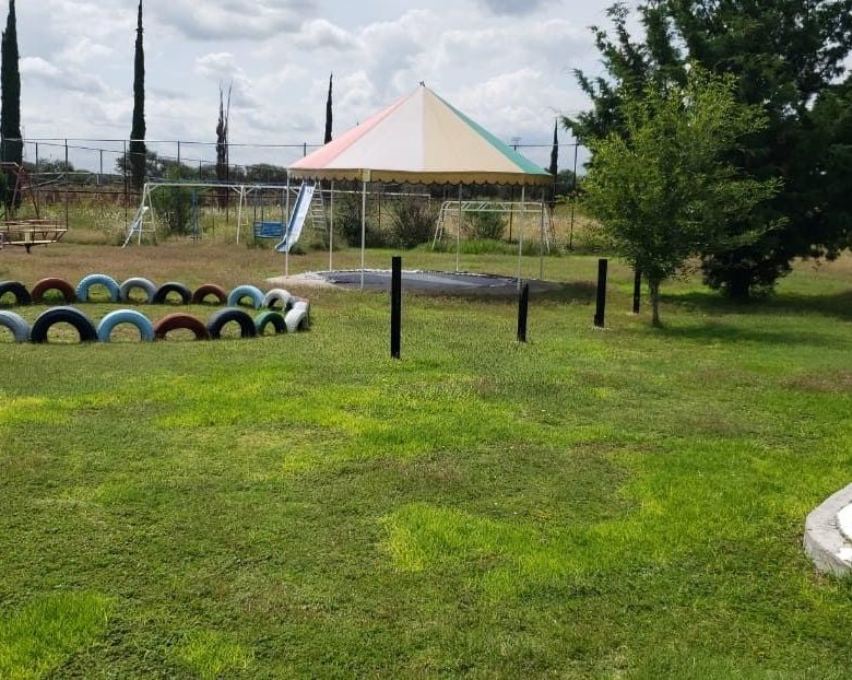 Áreas infantiles y recreativas de terrenos campestres en venta en Villas del Vergel Jesús del Monte León Gto