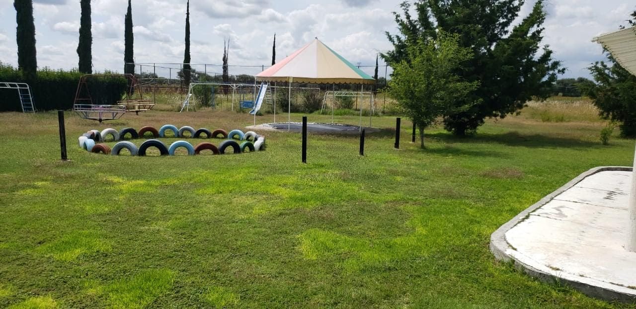 Áreas infantiles y recreativas de terrenos campestres en venta en Villas del Vergel Jesús del Monte León Gto