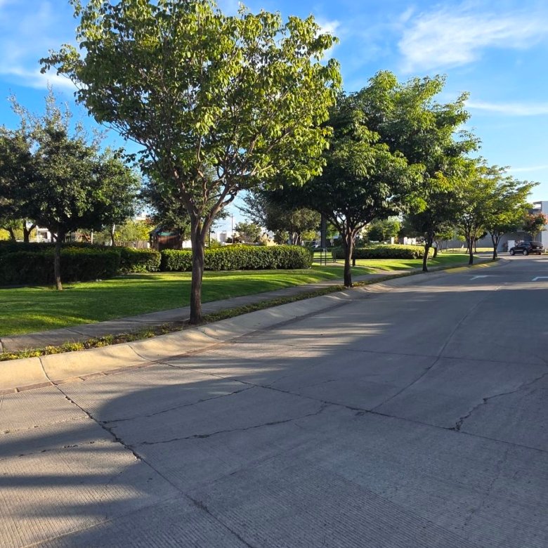 Áreas verdes y vialidades en casa en venta El Mayorazgo La Gavia León Gto