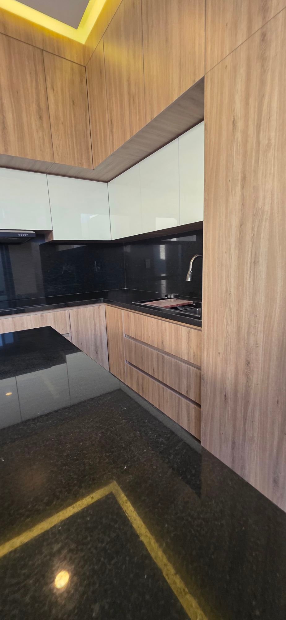 Gabinetes y diseño de cocina en casa en venta El Mayorazgo La Gavia León Gto