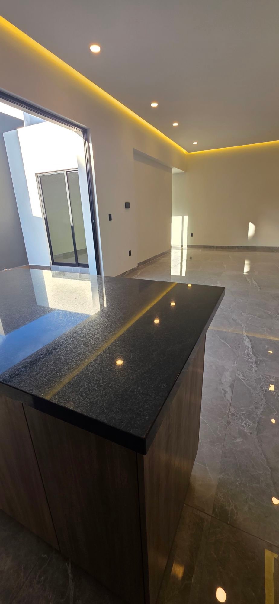 Vista desde la cocina en casa en venta El Mayorazgo La Gavia León Gto