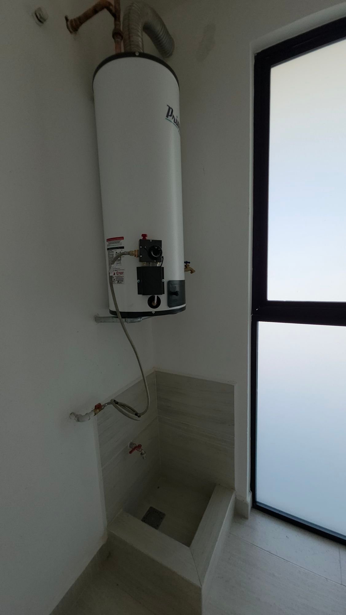 Boiler y área de servicio en casa en venta Mayorca Residencial León